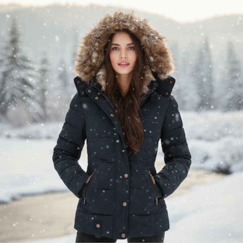 Meilani Kurtka Damska – Elegancka, Ciepła i Wygodna Kurtka Zimowa na Co Dzień