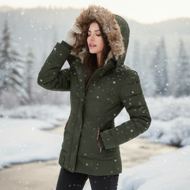 Meilani Kurtka Damska – Elegancka, Ciepła i Wygodna Kurtka Zimowa na Co Dzień
