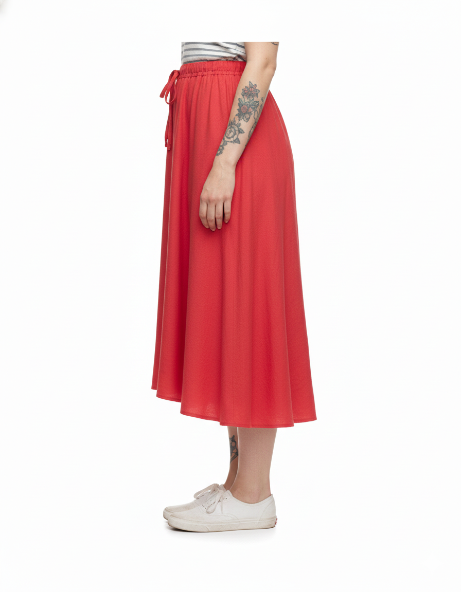 Julia | Czerwona spódnica