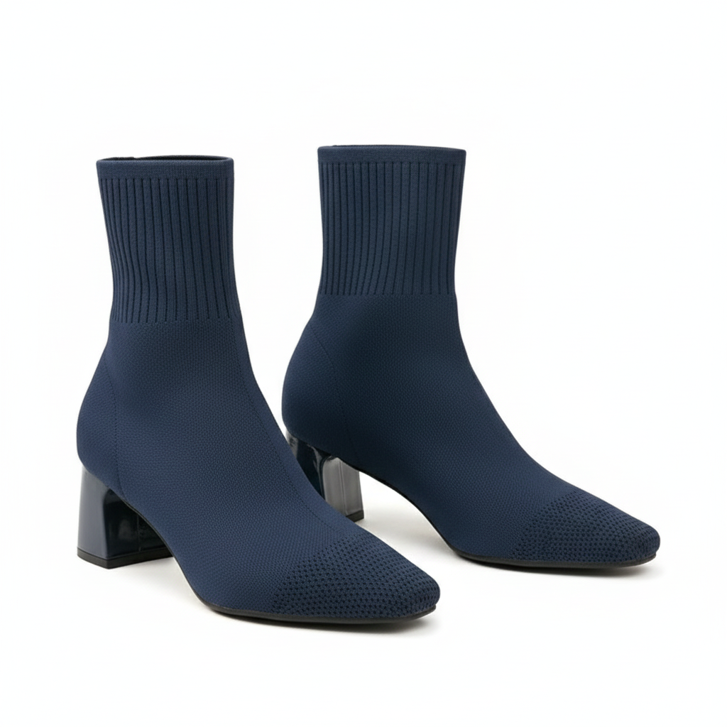 Adele Kozaki Damskie – Eleganckie i Wygodne Dzianinowe Kozaki dla Szykownego Codziennego Looku