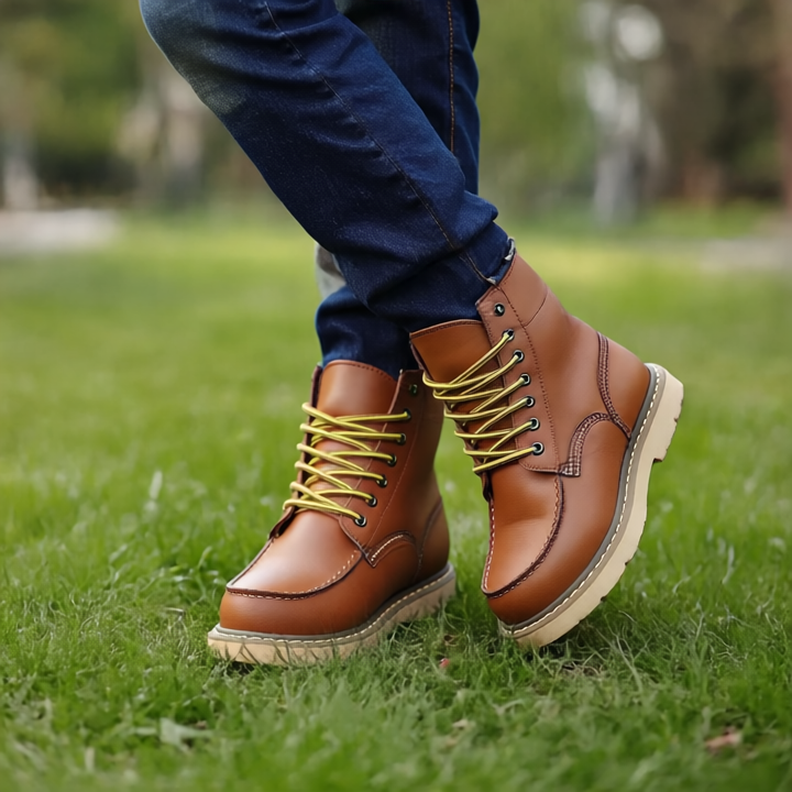 Tyler Męskie Buty Zimowe Vintage – Ciepłe, wygodne z wyściełaną podeszwą