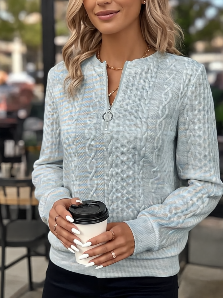 Amora Sweter Damski z Miękkiej Dzianiny – Codzienny Komfort i Swobodna Elegancja