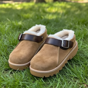 Ailani Ciepłe Saboty Damskie – Lekki Komfort Zimowy z Miękką Podszewką i Swobodnym Stylem