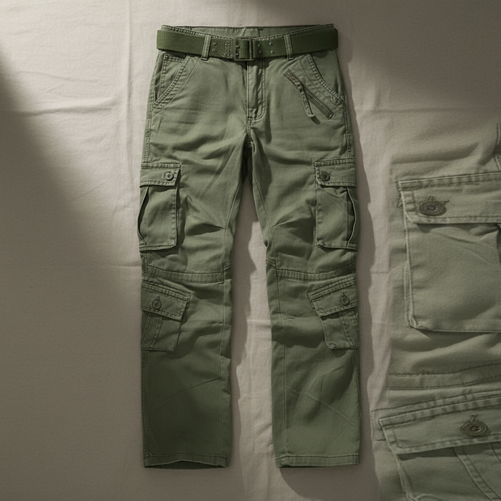 Valir Spodnie Cargo Męskie – Wygodne i Wszechstronne Spodnie w Nowoczesnym Stylu
