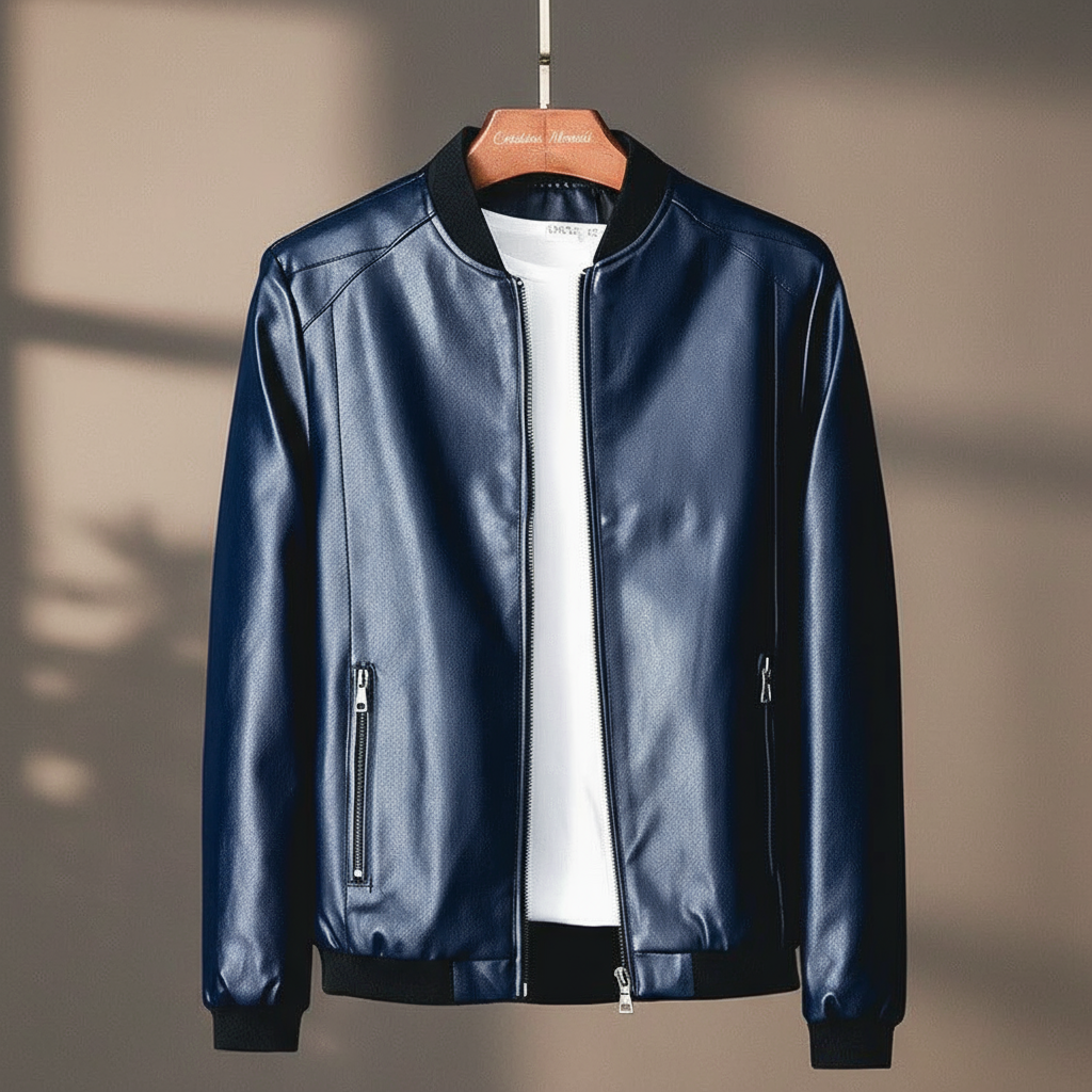 Vincent Kurtka Męska – Elegancka i Trwała Kurtka z Premium Skóry o Ponadczasowym Stylu