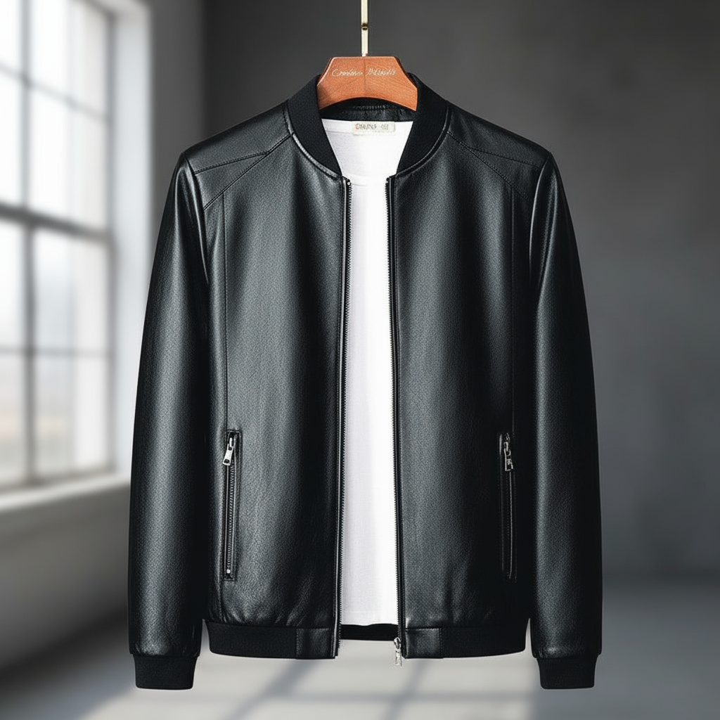 Vincent Kurtka Męska – Elegancka i Trwała Kurtka z Premium Skóry o Ponadczasowym Stylu