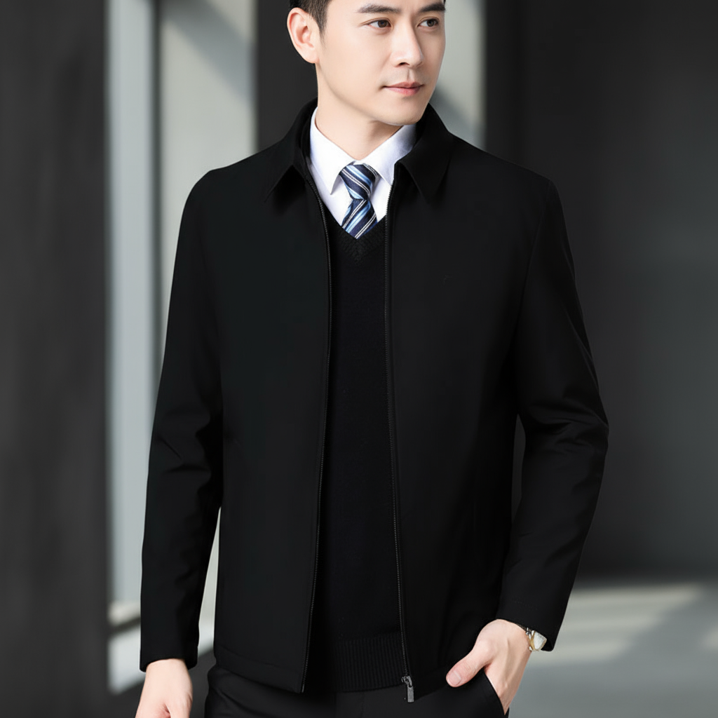 Sandro Kurtka Męska Casual – Rozpinana Kurtka w Swobodnym i Eleganckim Ponadczasowym Stylu