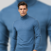 Jerold Sweter Męski – Elegancki i Wygodny Sweter z Wysokim Kołnierzem w Uniwersalnym Stylu