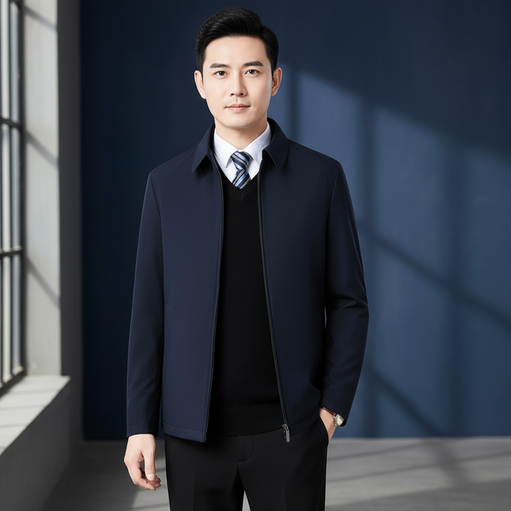 Sandro Kurtka Męska Casual – Rozpinana Kurtka w Swobodnym i Eleganckim Ponadczasowym Stylu