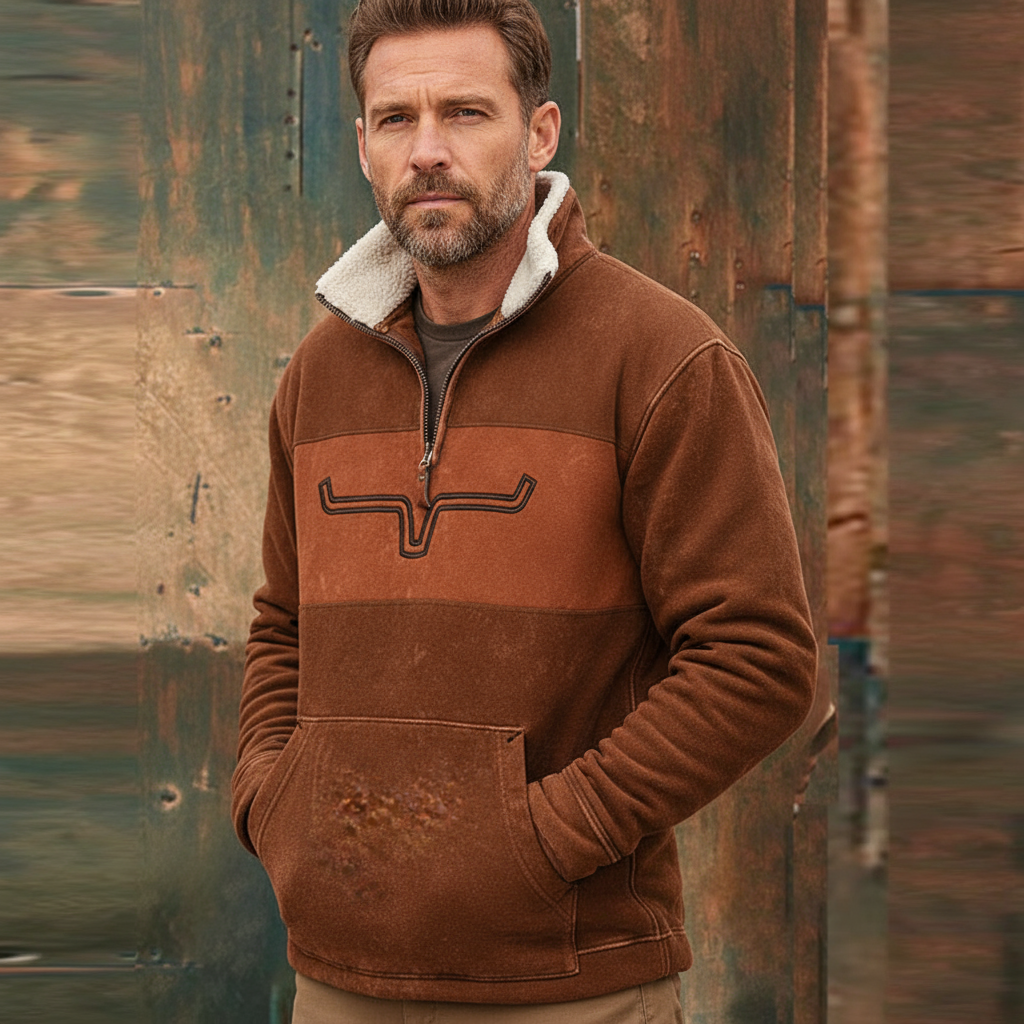 Ethan Sweter Męski – Nowoczesny Rozpinany Sweter z Miękkiej i Wygodnej Bawełny w Eleganckim Stylu