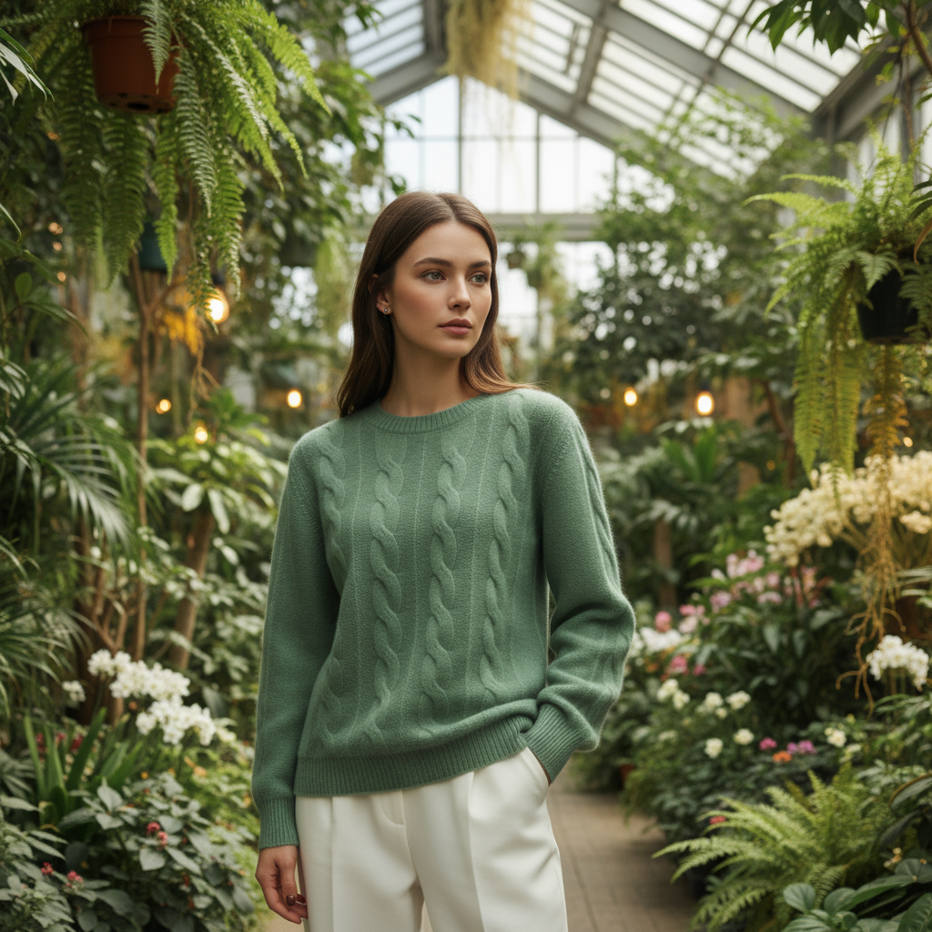 Naomi Sweter Damski z Wełny – Premiumowy, Miękki i Elegancki Sweter w Nowoczesnym i Wygodnym Stylu