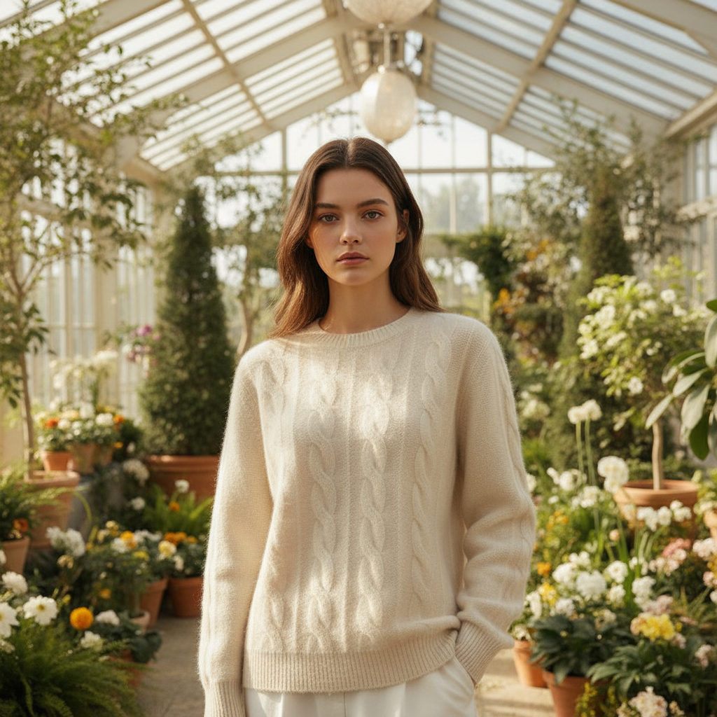 Naomi Sweter Damski z Wełny – Premiumowy, Miękki i Elegancki Sweter w Nowoczesnym i Wygodnym Stylu