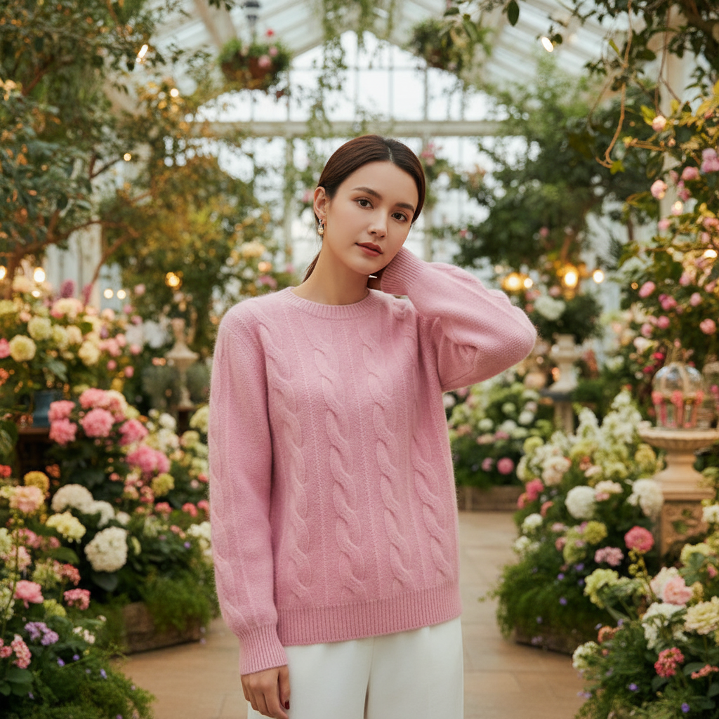 Naomi Sweter Damski z Wełny – Premiumowy, Miękki i Elegancki Sweter w Nowoczesnym i Wygodnym Stylu