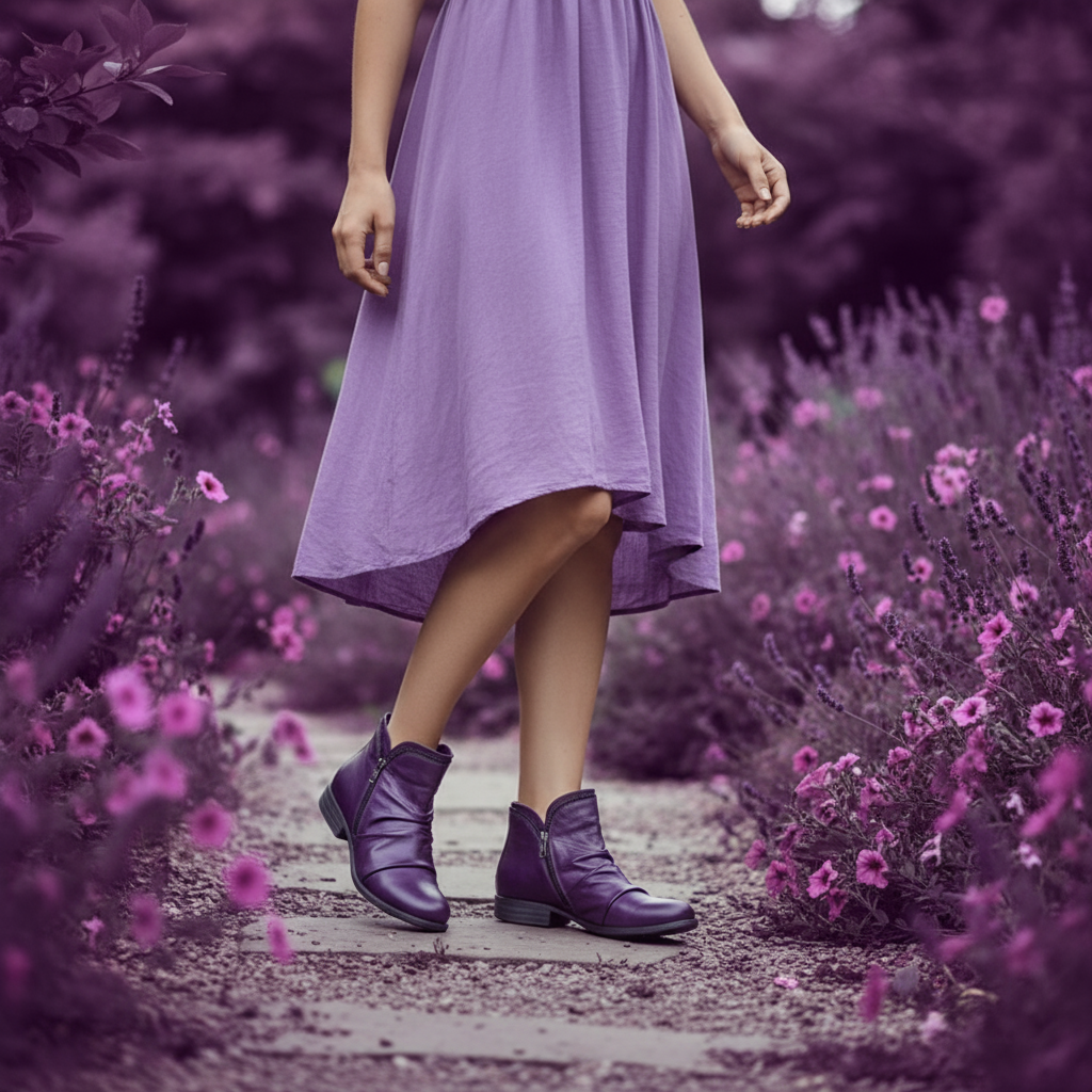 Valentina Botki Damskie ze Skóry – Eleganckie Botki z Wygodnym i Trwałym Zamkiem Błyskawicznym