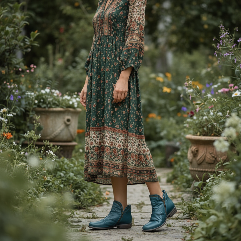 Valentina Botki Damskie ze Skóry – Eleganckie Botki z Wygodnym i Trwałym Zamkiem Błyskawicznym