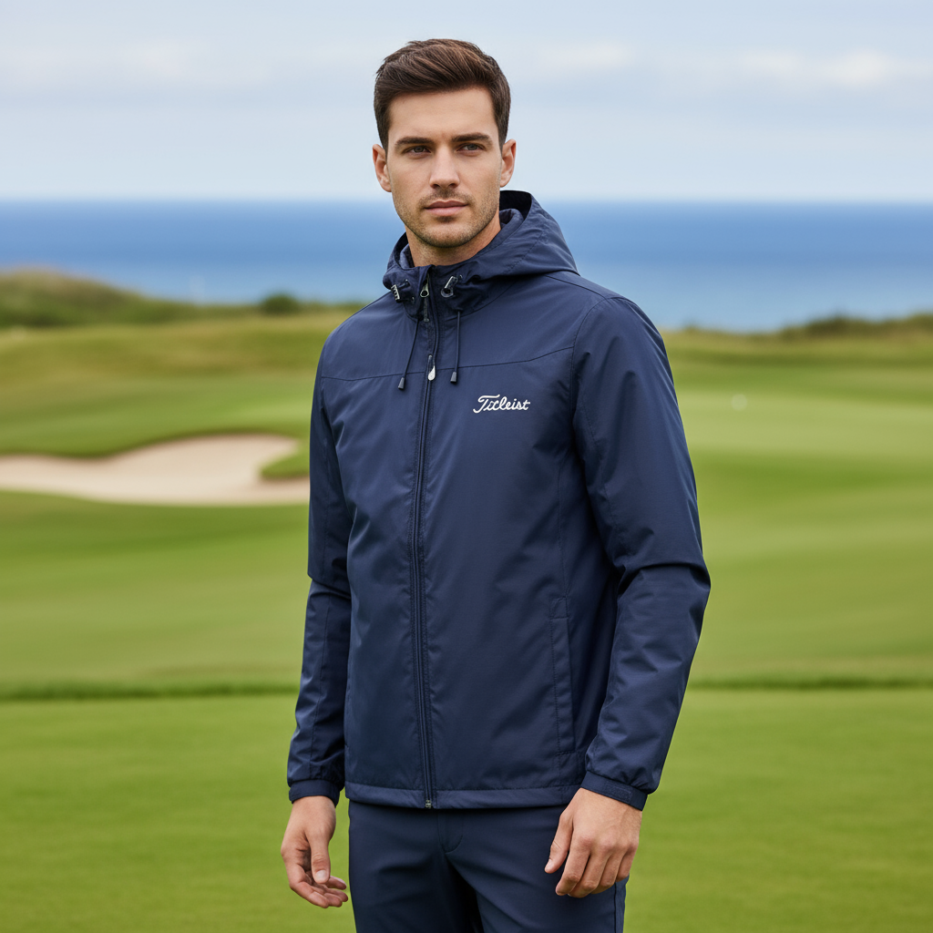 Pierre Kurtka Męska Sportowa – Lekka i Wodoodporna Kurtka z Wytrzymałego Nylonu na Co Dzień