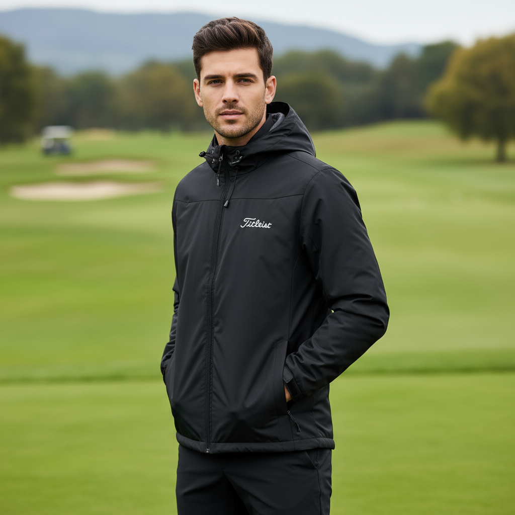 Pierre Kurtka Męska Sportowa – Lekka i Wodoodporna Kurtka z Wytrzymałego Nylonu na Co Dzień