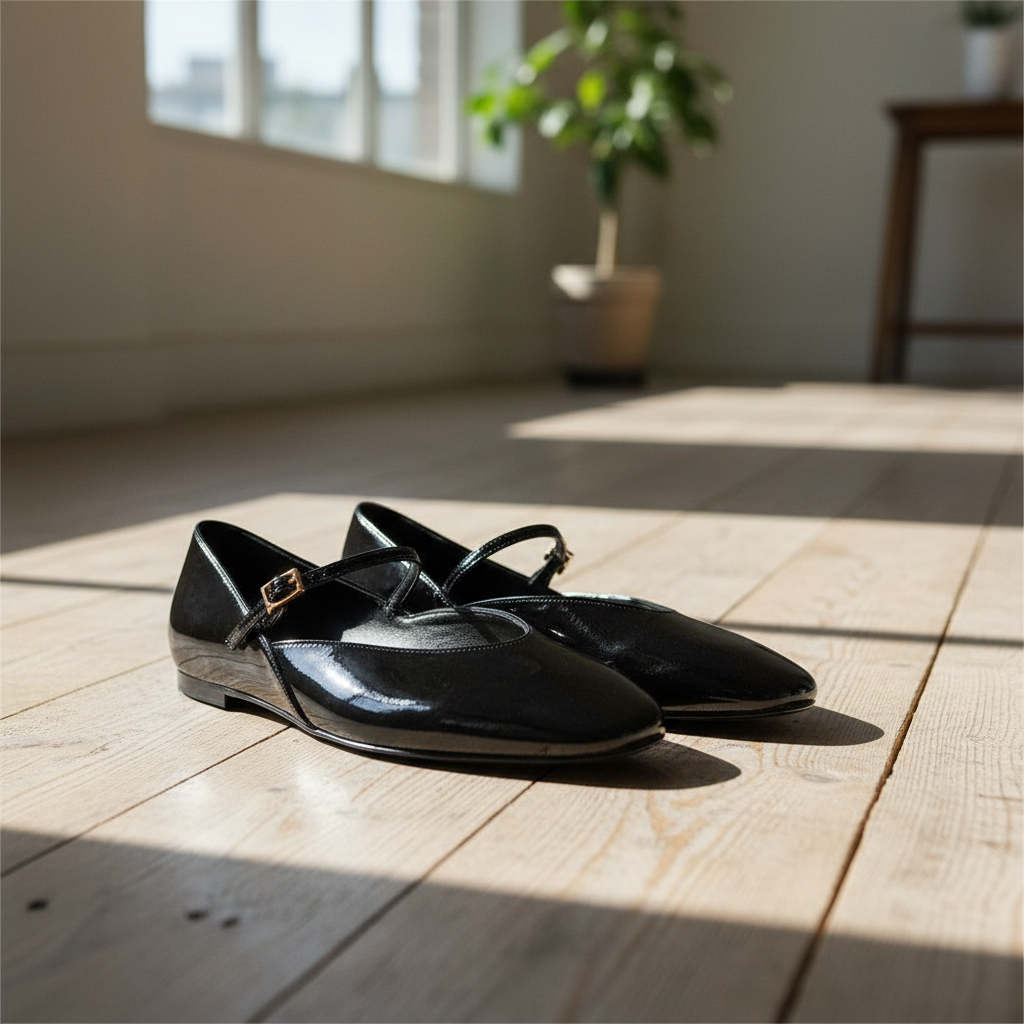 Kali Baleriny Damskie – Eleganckie i Wygodne Lakierowane Buty o Błyszczącym Wykończeniu