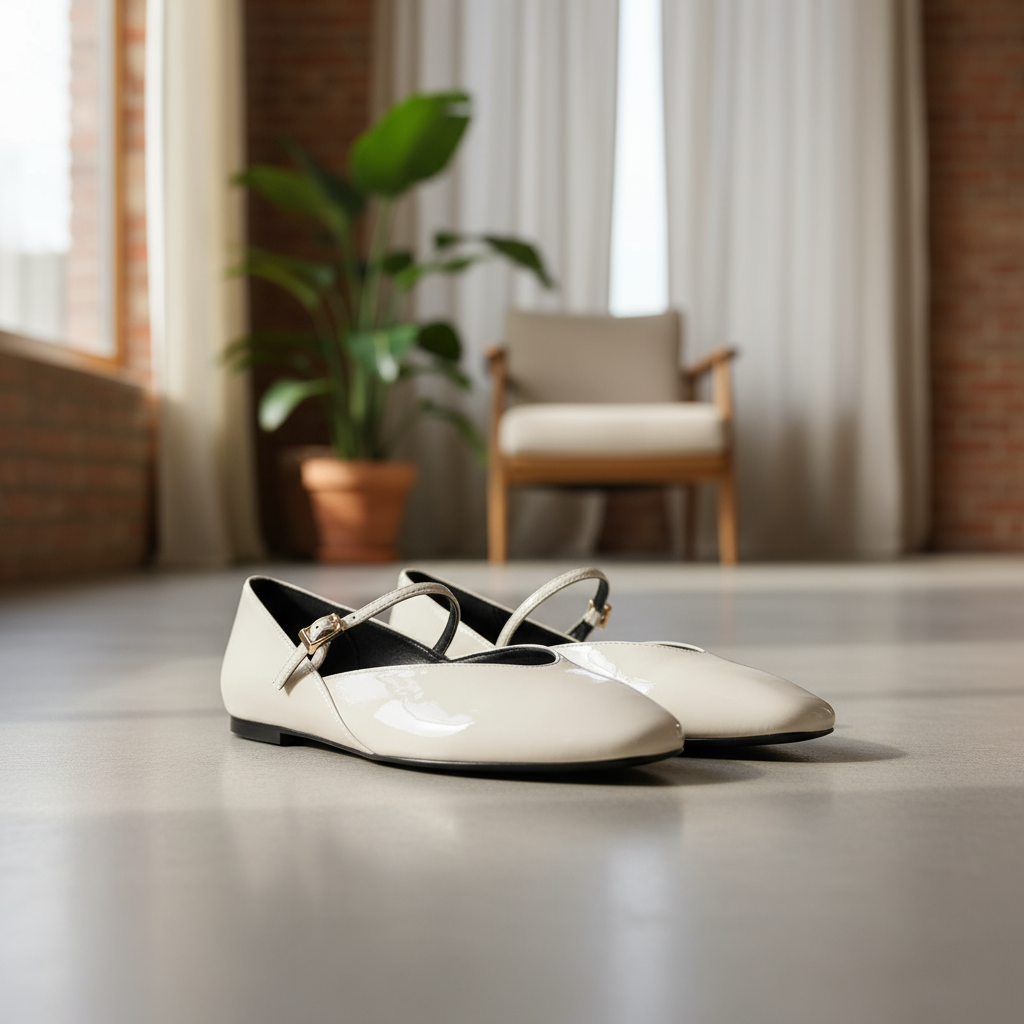 Kali Baleriny Damskie – Eleganckie i Wygodne Lakierowane Buty o Błyszczącym Wykończeniu