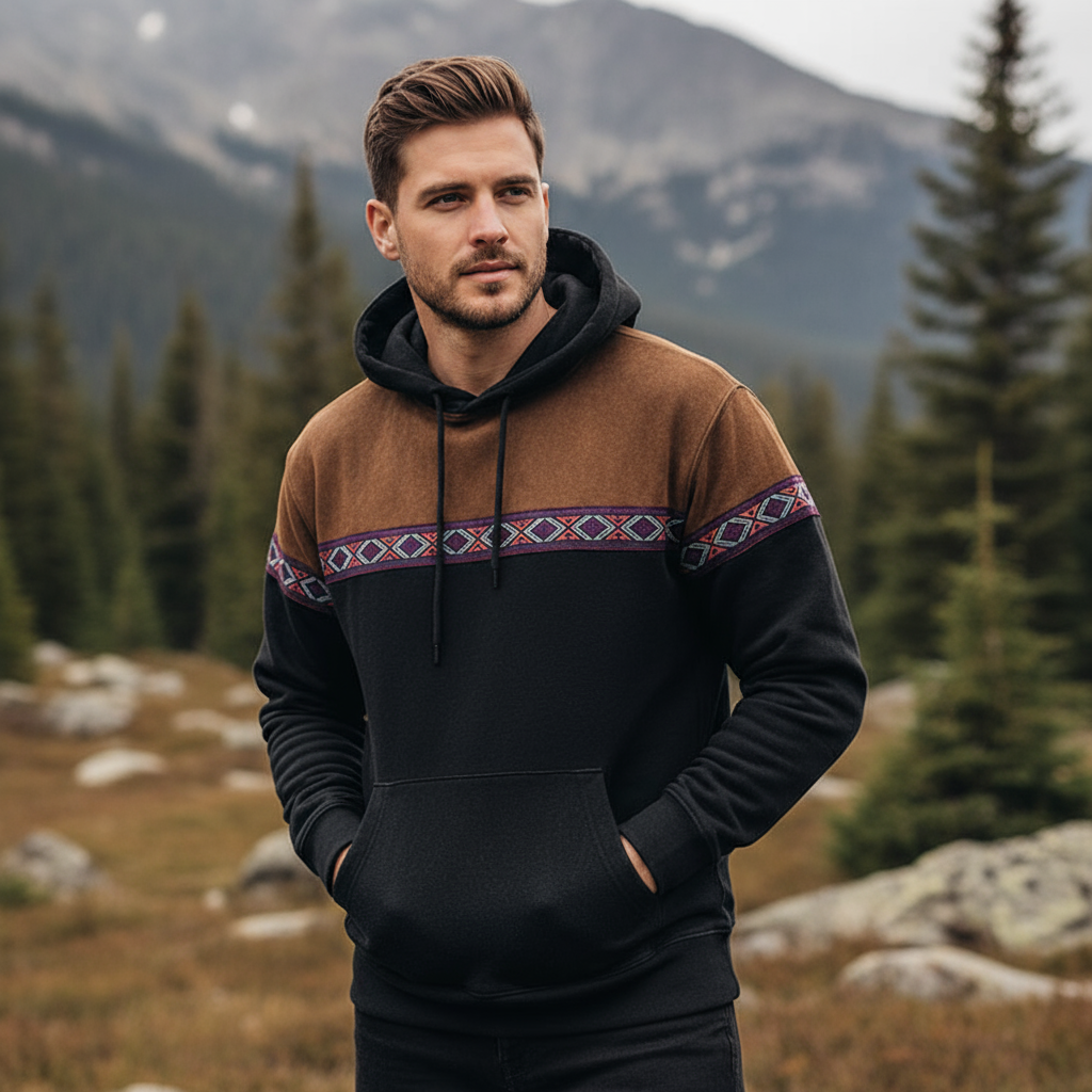 Virlan Sweter Męski – Wygodny i Elegancki Jesienny Sweter Vintage w Ponadczasowym Stylu