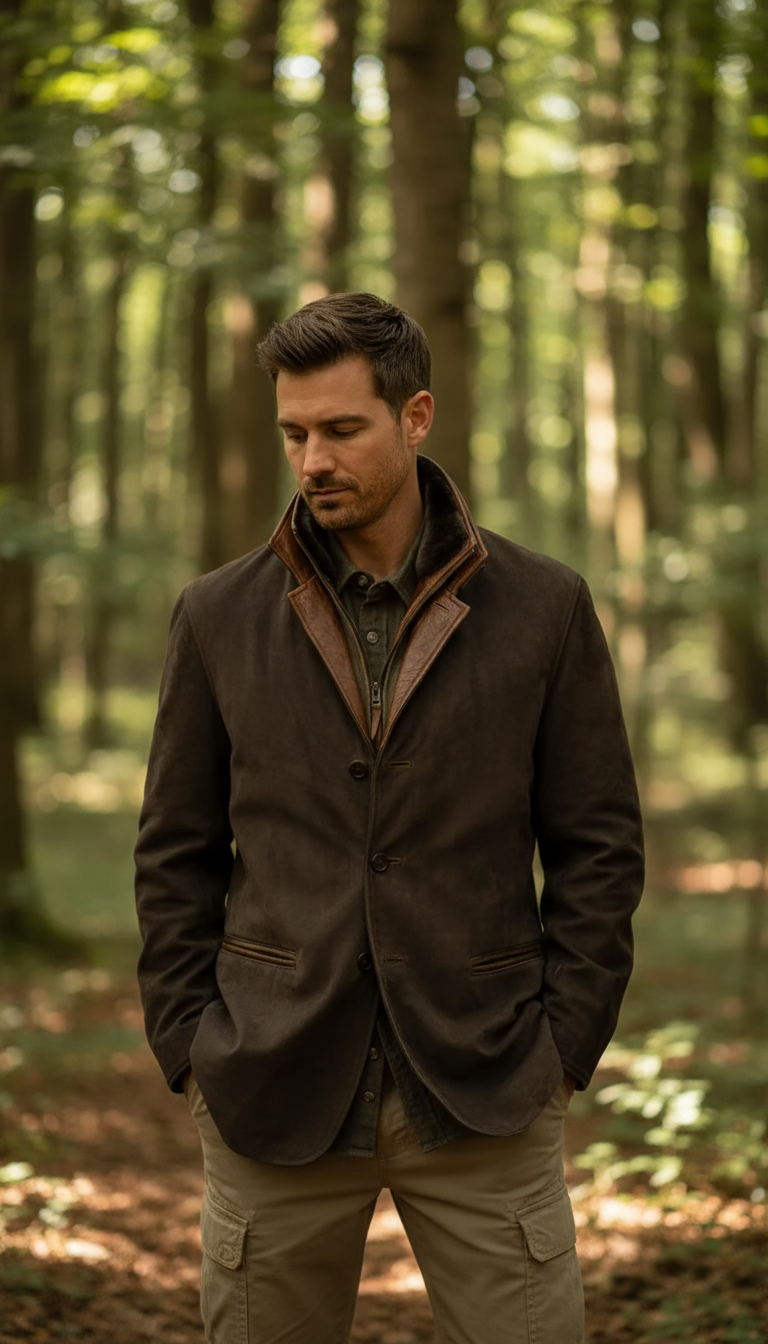 Vern Kurtka Męska – Elegancka i Trwała Skórzana Kurtka Vintage o Ponadczasowym Stylu