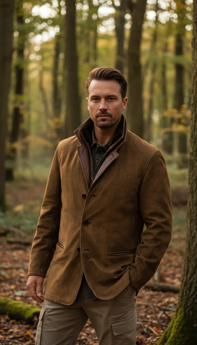 Vern Kurtka Męska – Elegancka i Trwała Skórzana Kurtka Vintage o Ponadczasowym Stylu