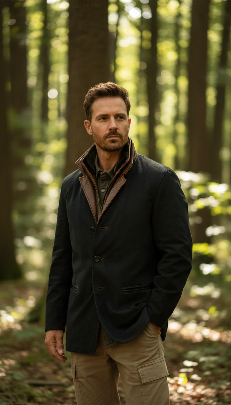 Vern Kurtka Męska – Elegancka i Trwała Skórzana Kurtka Vintage o Ponadczasowym Stylu