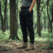 David Spodnie Męskie – Elastyczne Spodnie Cargo ze Spandexem, Wygodne i Uniwersalne