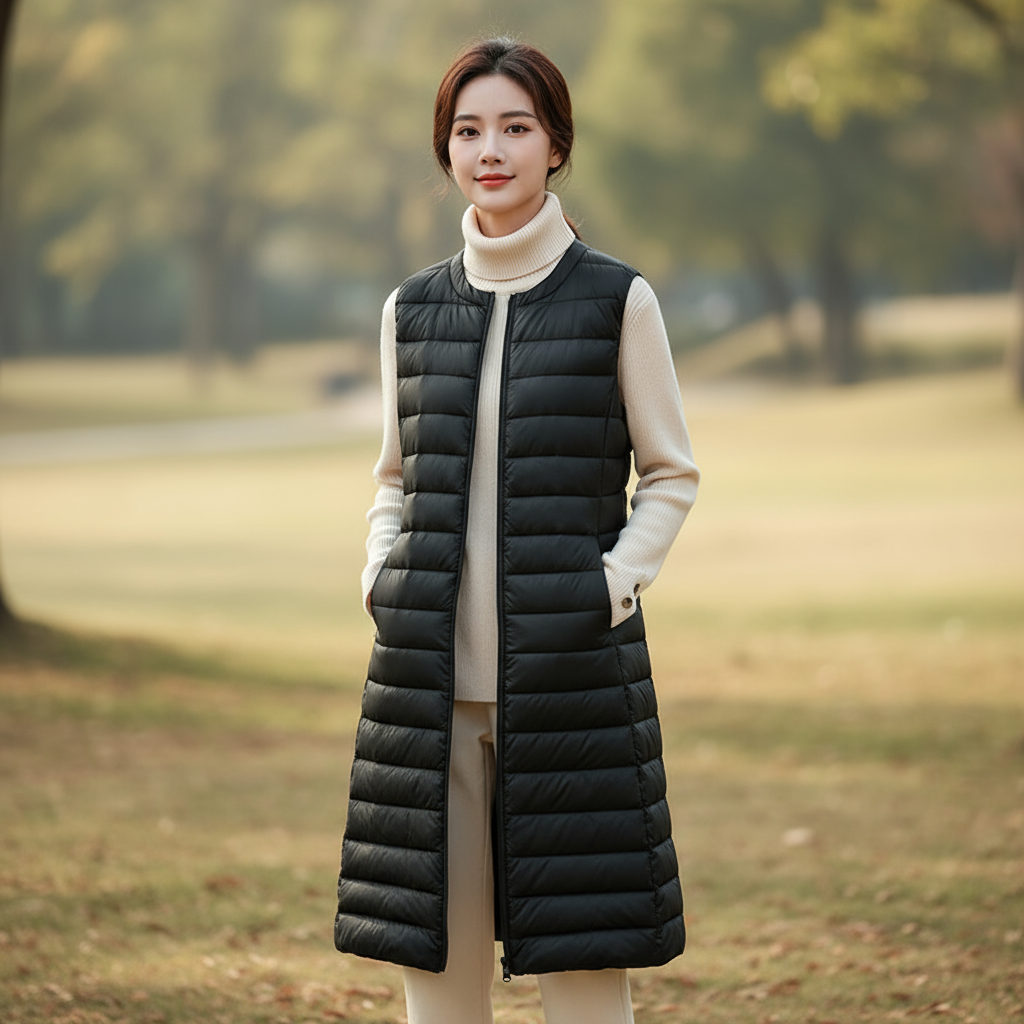 Premier Kamizelka Damska – Ultra-lekka Bezrękawnik Puchowy Idealny na Wiosnę