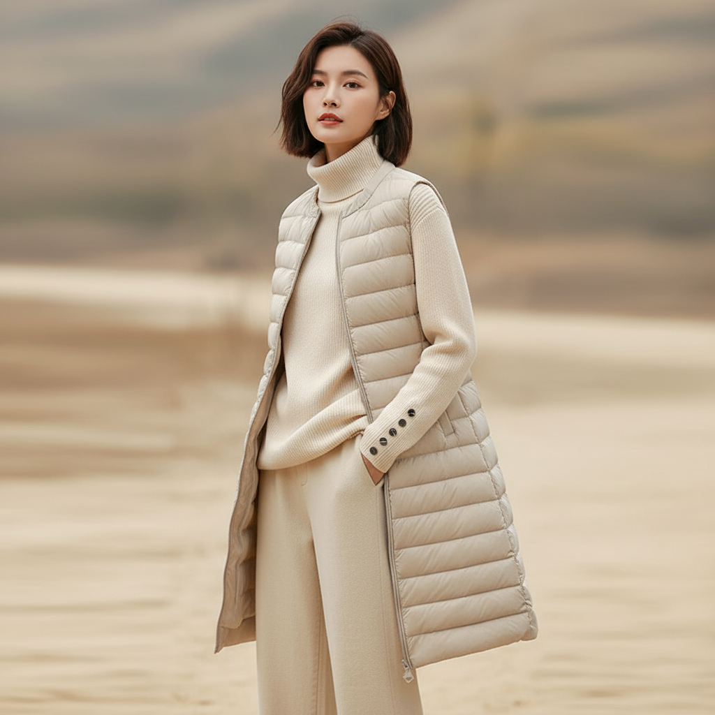 Premier Kamizelka Damska – Ultra-lekka Bezrękawnik Puchowy Idealny na Wiosnę