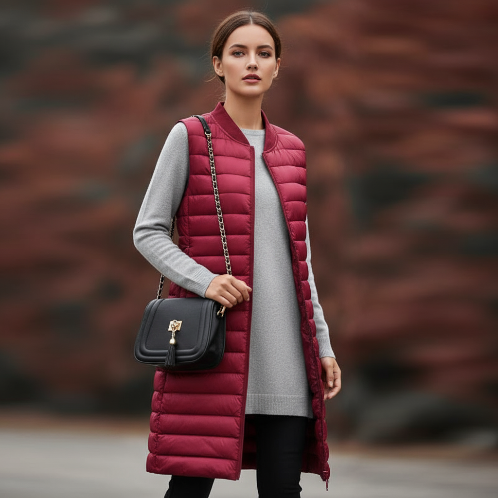 Premier Kamizelka Damska – Ultra-lekka Bezrękawnik Puchowy Idealny na Wiosnę