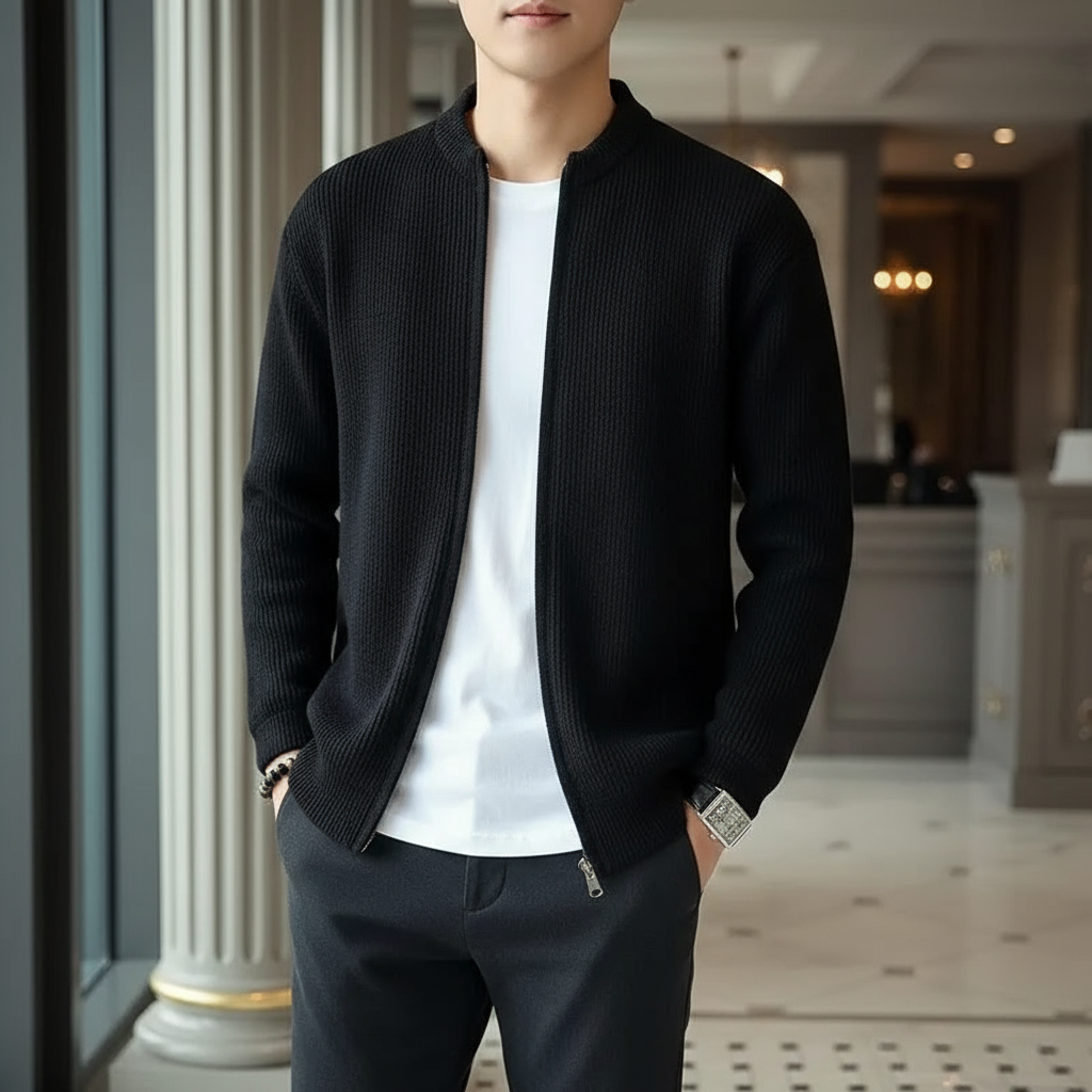 Rex Kamizelka Męska – Ciepła i Wygodna Kurtka na Zamek o Nowoczesnym i Eleganckim Stylu