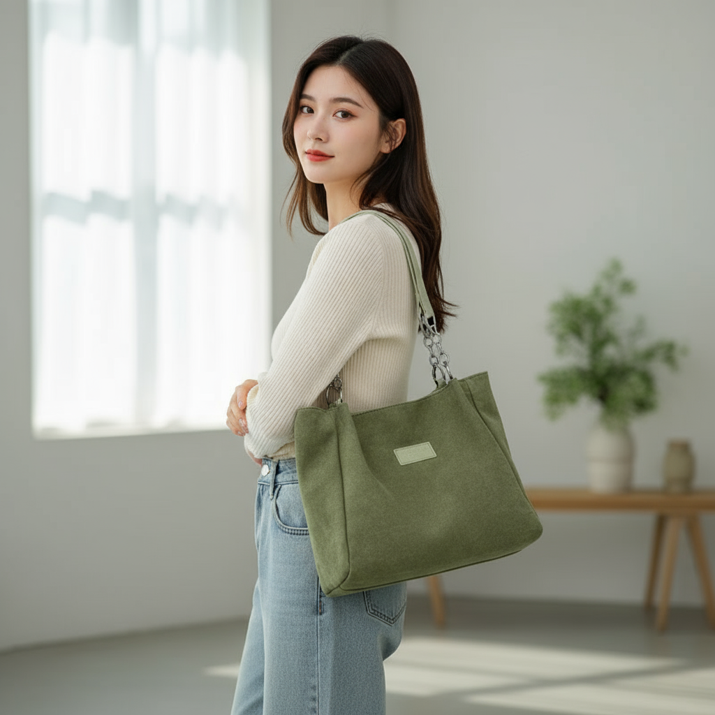 Freyja Torebka Damska – Casualowa i Elegancka Torebka z Zamszopodobnego Materiału o Nowoczesnym Designie