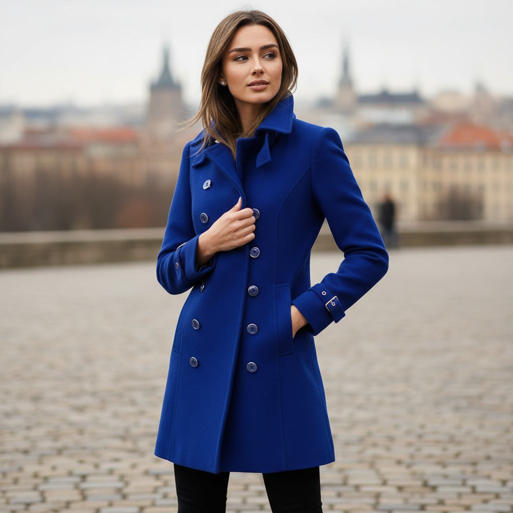 Divine Płaszcz Damski – Elegancki i Szykowny Płaszcz o Nowoczesnym Kroju na Każdą Okazję