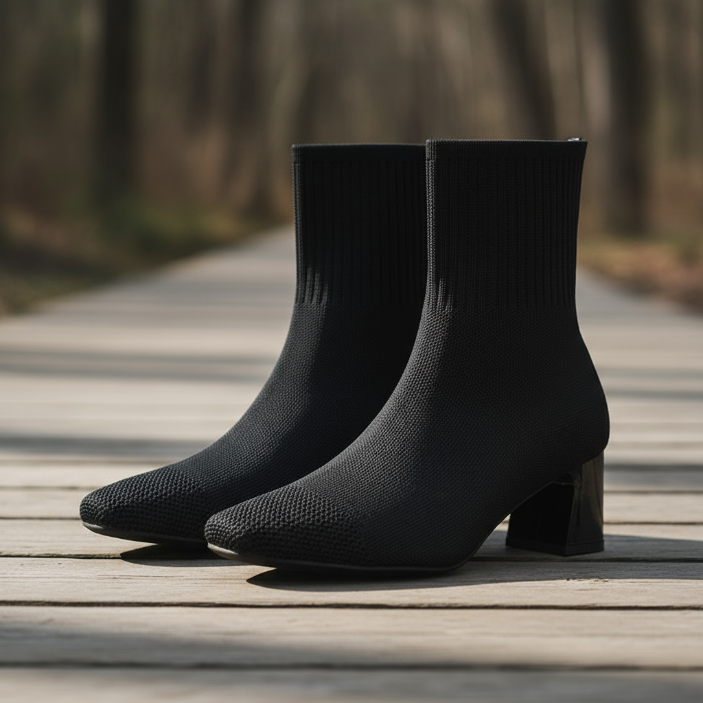 Adele Kozaki Damskie – Eleganckie i Wygodne Dzianinowe Kozaki dla Szykownego Codziennego Looku