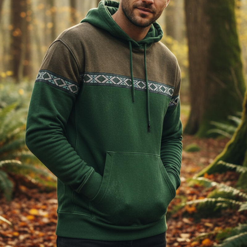 Virlan Sweter Męski – Wygodny i Elegancki Jesienny Sweter Vintage w Ponadczasowym Stylu