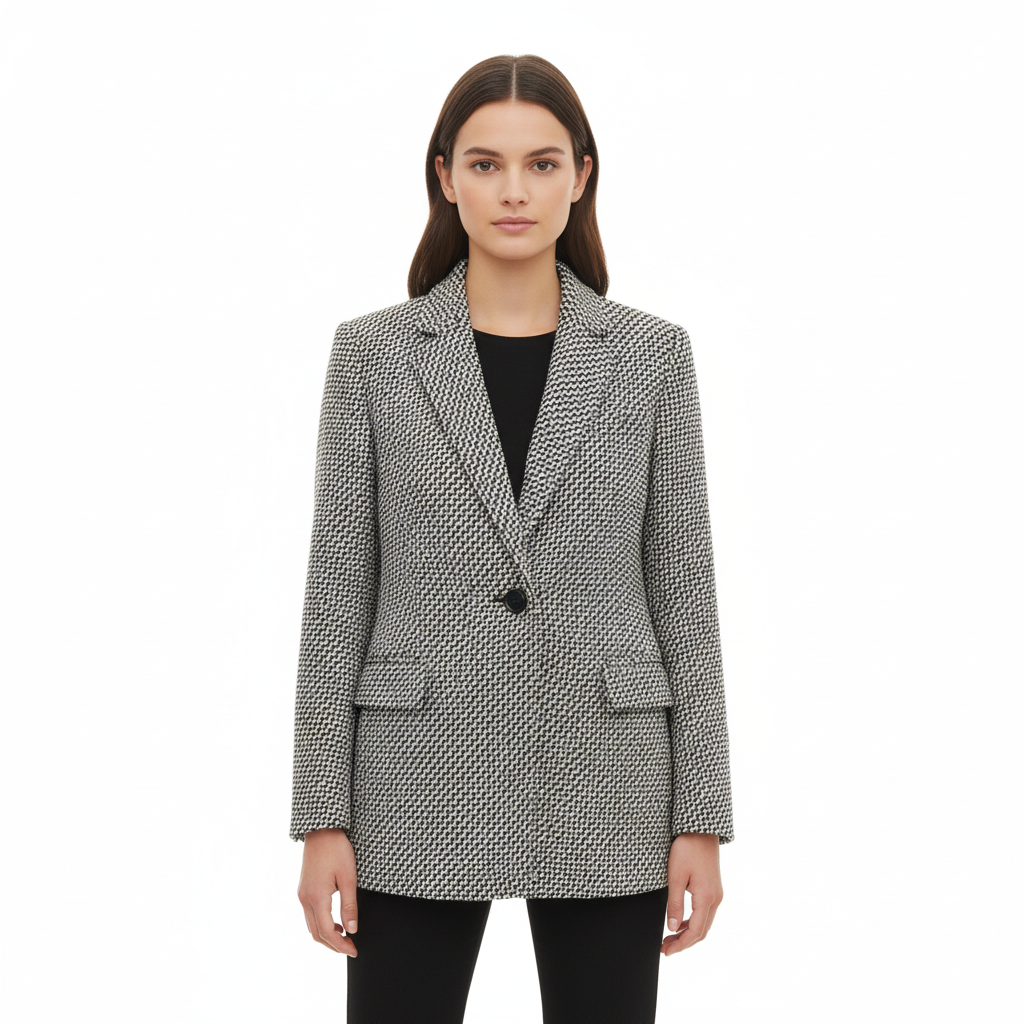 Celeste Płaszcz Damski z Wełny – Elegancki, Ciepły & Uniwersalny na Zimę