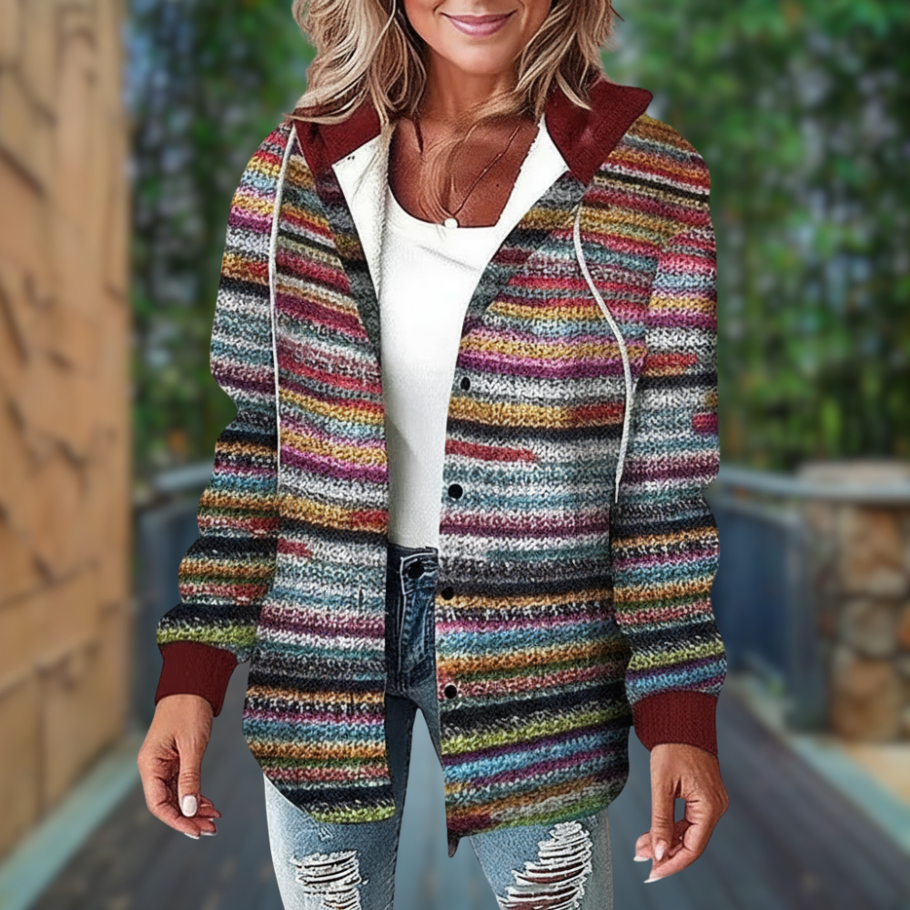 Evania Płaszcz Damski – Ciepły, Elegancki i Wygodny Płaszcz na Zimę