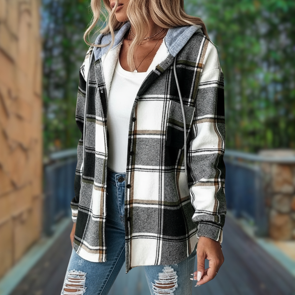 Evania Płaszcz Damski – Ciepły, Elegancki i Wygodny Płaszcz na Zimę