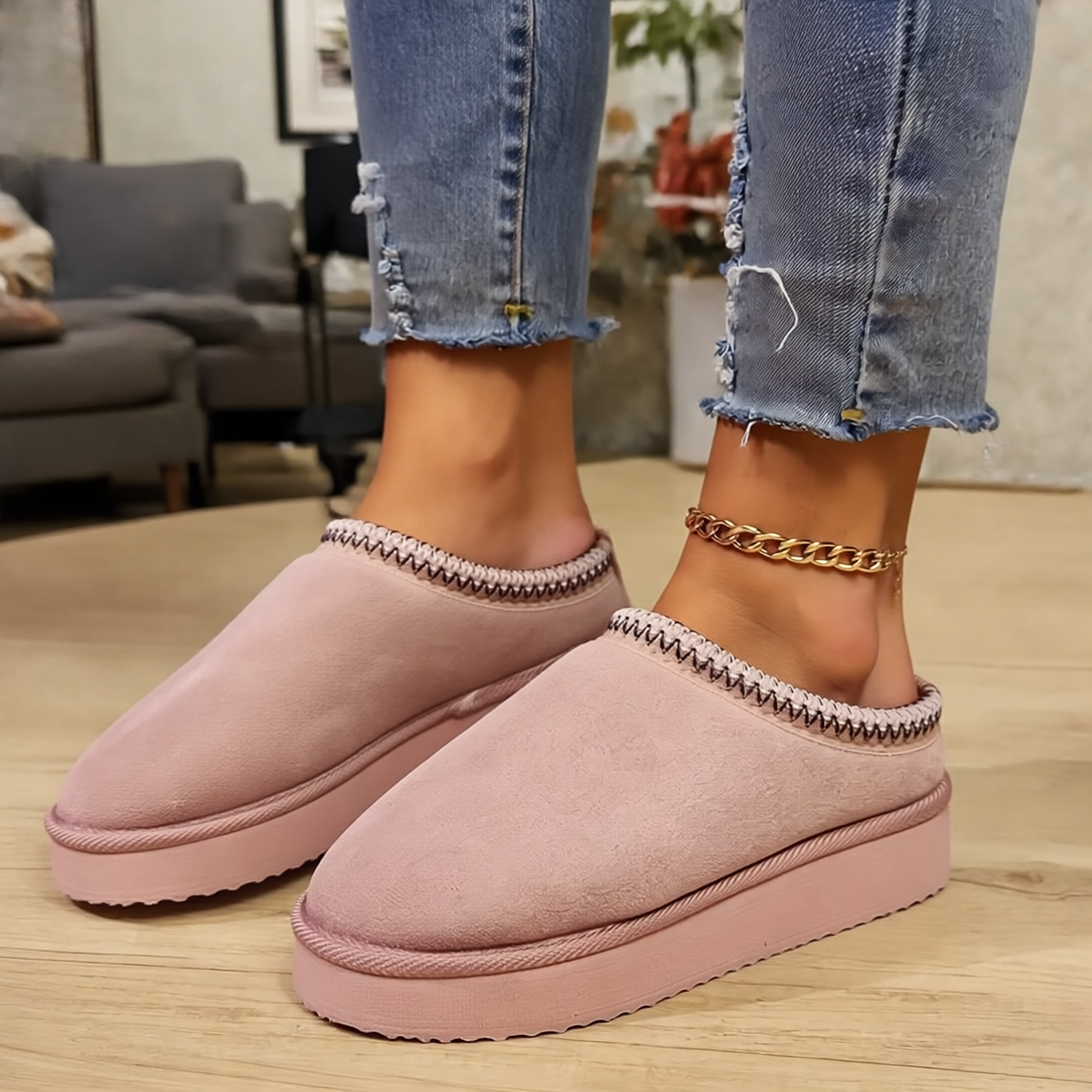 August Kapcie Damskie – Miękki Komfort, Oddychający Design & Antypoślizgowa Podeszwa