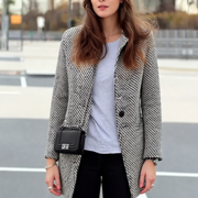 Celeste Płaszcz Damski z Wełny – Elegancki, Ciepły & Uniwersalny na Zimę