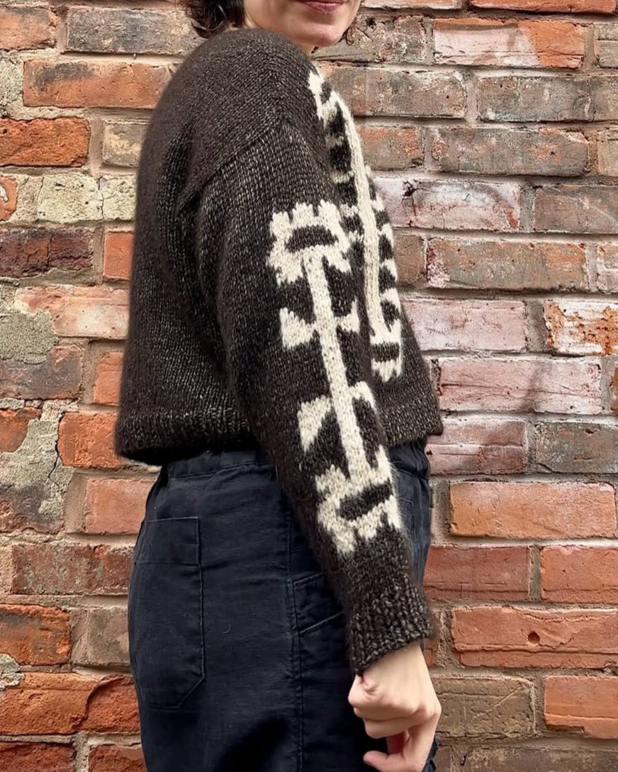 Jasmine | Brązowy kardigan