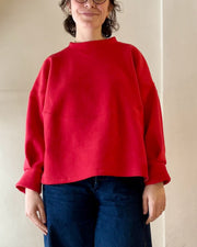 Francesca | Czerwony sweterek