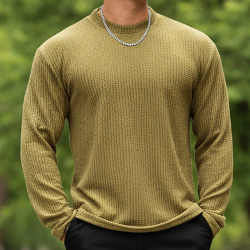 Dave Sweter Męski – Swobodny Sweter z Miękkiej Dzianiny, Wygodny i Elegancki na Co Dzień