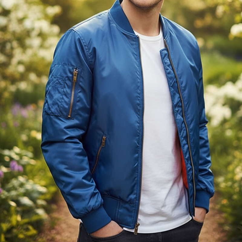 Marius Kurtka Pilotka Męska – Elegancka i Wygodna Kurtka w Ponadczasowym Stylu