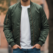 Marius Kurtka Pilotka Męska – Elegancka i Wygodna Kurtka w Ponadczasowym Stylu